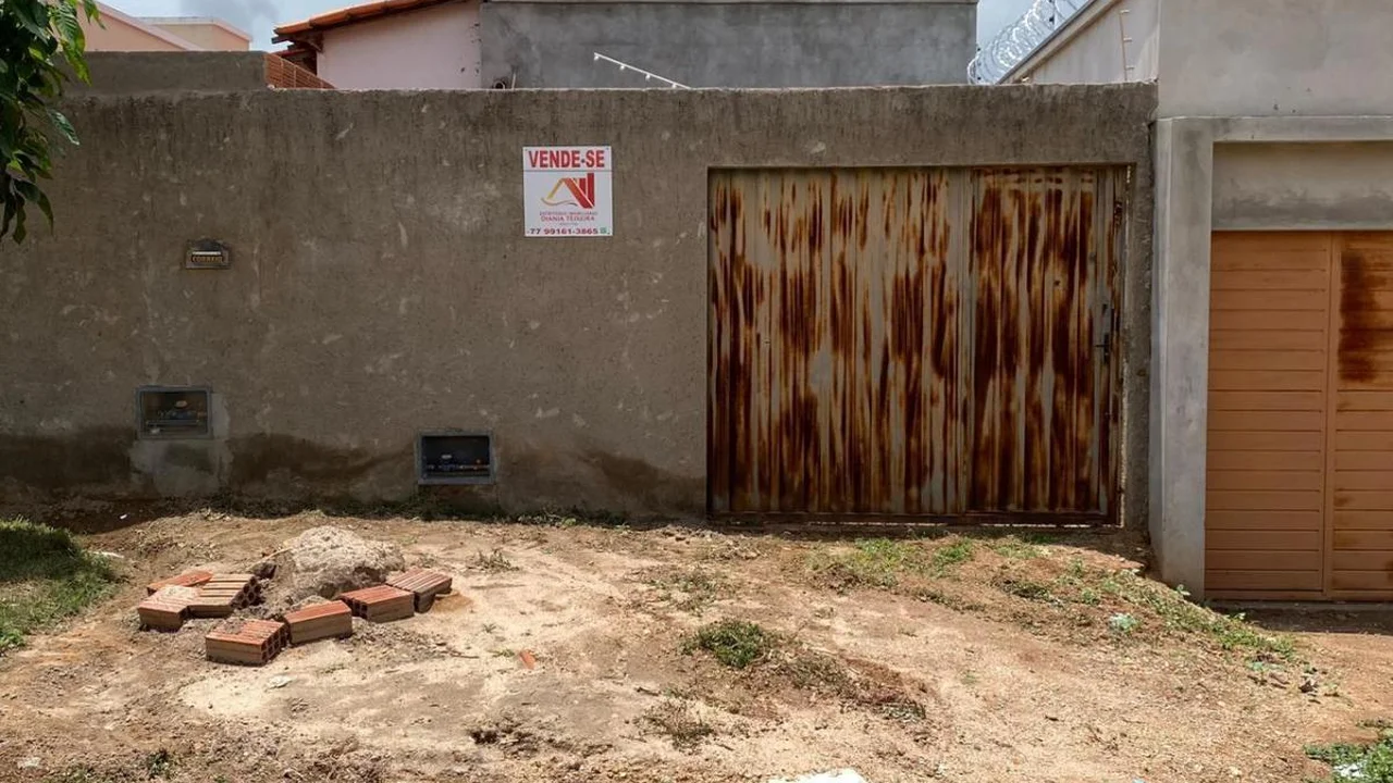 Construção residencial no Bairro Liberdade