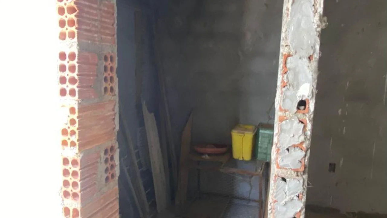 Construção residencial no Bairro Liberdade